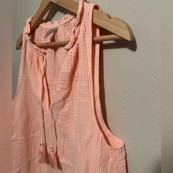 Kona Soll, Peach, Lightweight, Sundress/Cover Up - Picture 4 of 10
